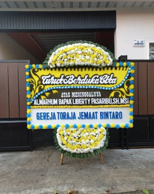 Papan Bunga Duka di Jatimulyo