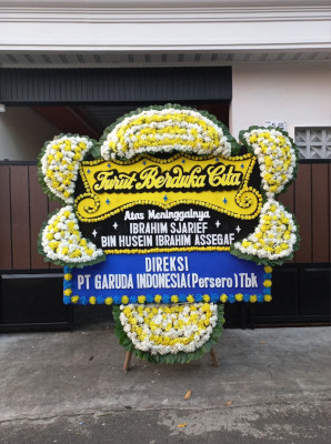 Papan Bunga Duka di Jatimulyo