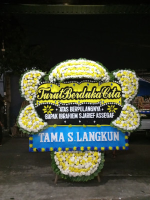 Papan Bunga Duka di Jatimulyo