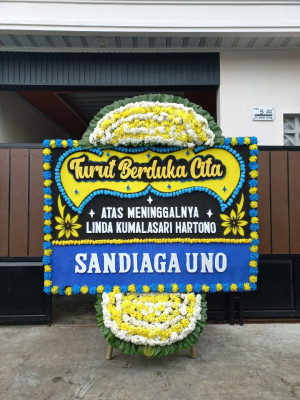 Papan Bunga Duka di Jatimulyo