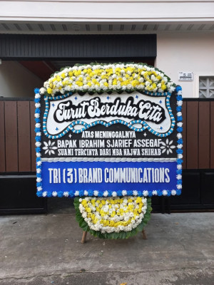Papan Bunga Duka di Jatimulyo